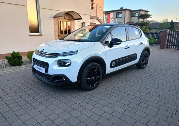 Citroen C3 cena 26400 przebieg: 81000, rok produkcji 2017 z Łaskarzew małe 106